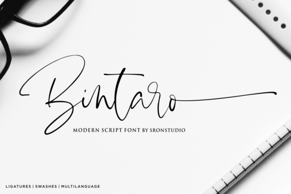 Bintaro: Elegant Script for Every Design