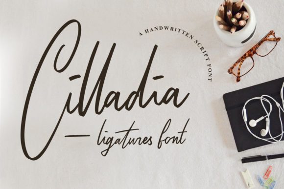 Cilladia: A Timeless Handwritten Font for Every Creative Need