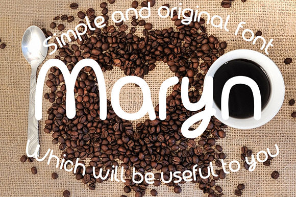 Discover the Charm of Maryn: A Handwritten Font for Modern Design