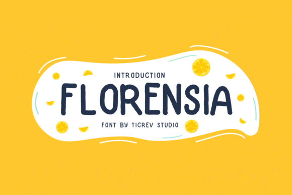 Florensia: Create Gorgeous and Timeless Designs with This Unique Display Font