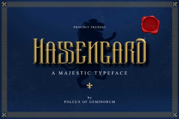 Hassengard: A Stylish Font for Creative Workflows