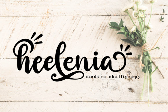 Heelenia: A Handwritten Font with Timeless Charm