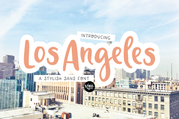 Los Angeles: A Bold Handwritten Font for Every Purpose