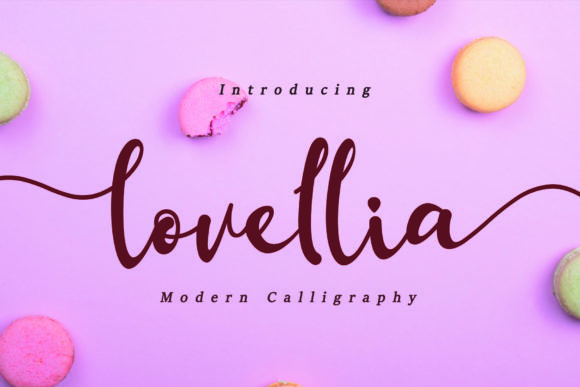 Lovellia: A Modern Handwritten Font for Elegant Design
