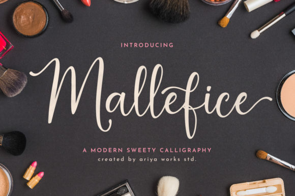Mallefice: A Elegant Handwritten Font for Design Projects