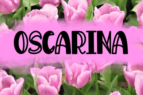 Oscarina: A Bold and Friendly Display Font for Creative Projects