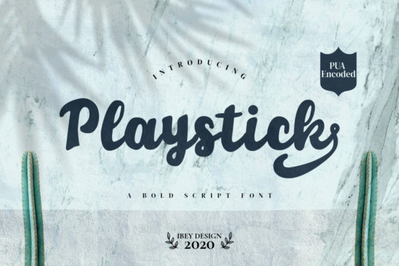 Playstick: A Handwritten Font That Elevates Every Design
