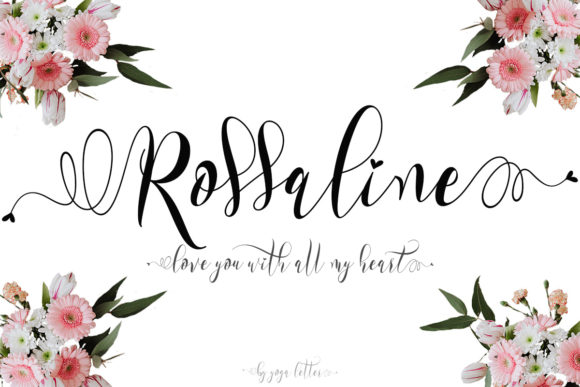 Rossaline: A Versatile Handwritten Font for Professional and Creative Workflows