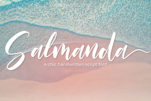 Salmanda: A Versatile and Elegant Handwritten Font for Designers
