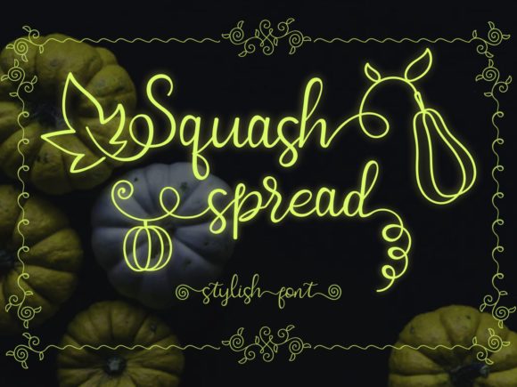 Squash Spread: A Handwritten Touch for Every Design
