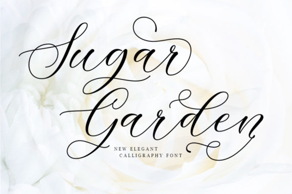 Sugar Garden: The Elegant Handwritten Font for Every Creative Need