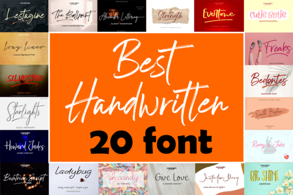 The Best Handwritten Font Bundle: A Creative Revolution for Modern Designers