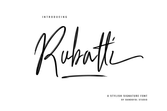 The Elegance of Rubatti: A Timeless Font for Modern Design