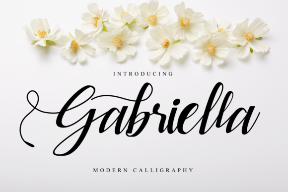 The Timeless Elegance of Gabriella: A Stylish Script Font for Modern Design