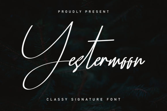 Yestermoon: Elegant Typography for Every Design